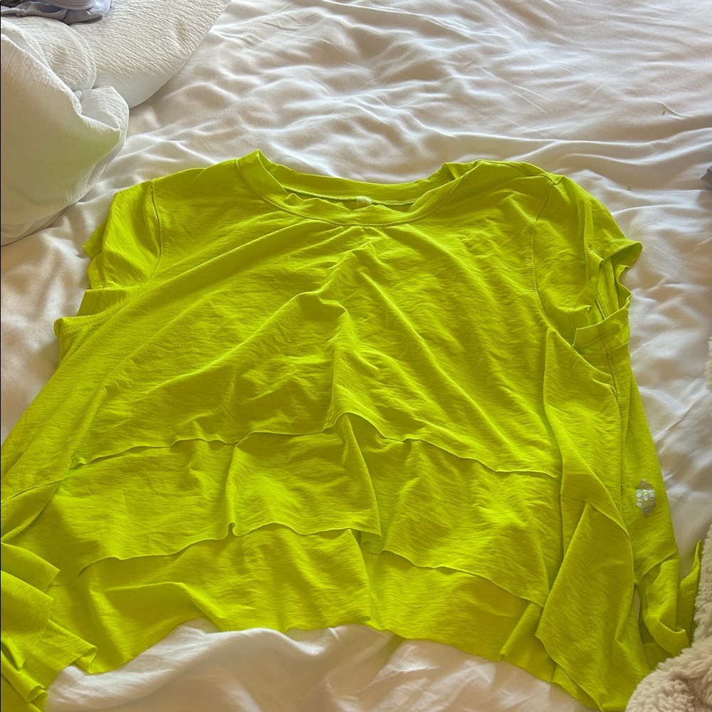 greenish free people top